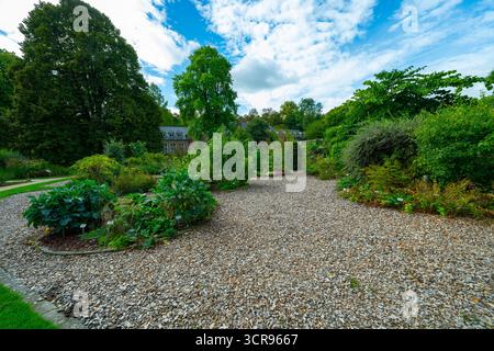 Der Botanische Garten im Schlosspark Münster-Westfalen. Deutschland, Nordrhein-Westfalen, Europa Stockfoto