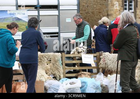 40. Masham Sheep Fair, North Yorkshire 2025 Stockfoto
