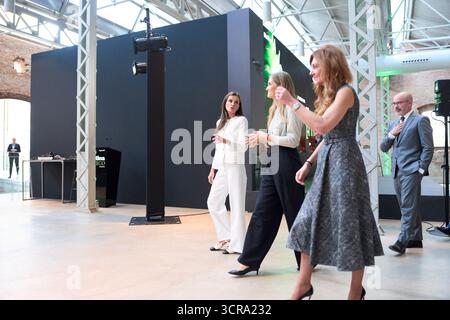 Madrid. Spanien. 20250930 nimmt Königin Letizia von Spanien an der Verleihung der Retina ECO 2025 Awards im Real Teatro de Retiro am 30. September 2025 in Madrid Teil Stockfoto