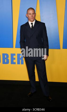Los Angeles, Kalifornien, USA. September 2025. Channing Tatum besucht am 29. September 2025 die Premiere von Paramount Pictures Roofman im Paramount Theatre in Los Angeles, Kalifornien. Quelle: Jeffrey Mayer/Media Punch/Alamy Live News Stockfoto