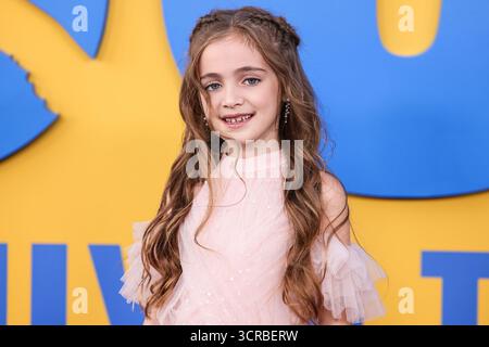 Hollywood, Usa. September 2025. HOLLYWOOD, LOS ANGELES, KALIFORNIEN, USA - 29. SEPTEMBER: Alissa Marie Pearson kommt am 29. September 2025 zur Premiere von Paramount Pictures' 'Roofman' in Los Angeles, die am Paramount Theatre in den Paramount Pictures Studios in Hollywood, Los Angeles, Kalifornien, USA stattfindet. (Foto: Xavier Collin/Image Press Agency) Credit: Image Press Agency/Alamy Live News Stockfoto