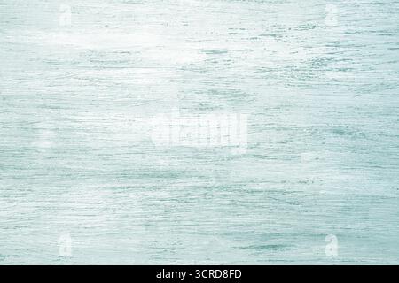 Hellblauer hölzerner Hintergrund, gemalte hölzerne Kulisse mit rustikaler Textur Stockfoto