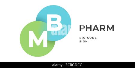 Schild, Symbol, Kreis. Abstrakte Vorlage Stock Vektor