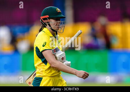 Indore, Indien. Oktober 2025. Während des ICC Women's ODI World Cup Spiels zwischen Australien und Neuseeland im Holkar Stadium in Indore, Indien Credit: SPP Sport Press Photo. /Alamy Live News Stockfoto
