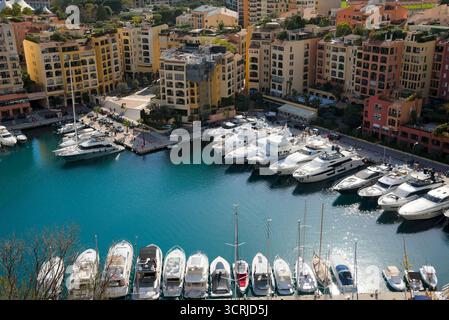 Hafen von Monaco Stockfoto