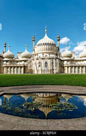 Brighton, East Sussex, England, Vereinigtes Königreich - 21. September 2025: The Royal Pavilion in Brighton, East Sussex, England, Vereinigtes Königreich Stockfoto
