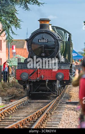 Die 2025. Jährliche Feierveranstaltung der North Norfolk Railway 1940 in Sheringham, North Norfolk, Großbritannien Stockfoto