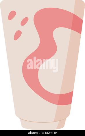 Zahnbürstenbecher Eco Hygiene Stock Vektor