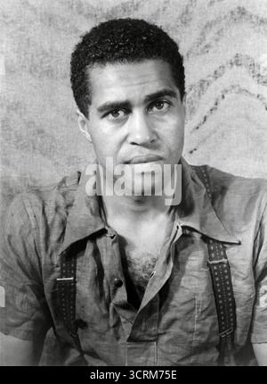 Carl Van Vechten - Robert Earl Jones in Langston Hughes' Möchten Sie nicht frei sein? - 23. Juni 1938; Stockfoto