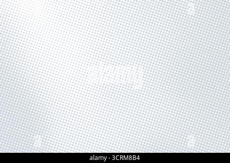 Abstrakter monochromer Hintergrund mit Halbtonstruktur. Stockfoto