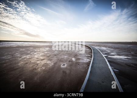 Lake Tyrrell in Victoria Australien Stockfoto