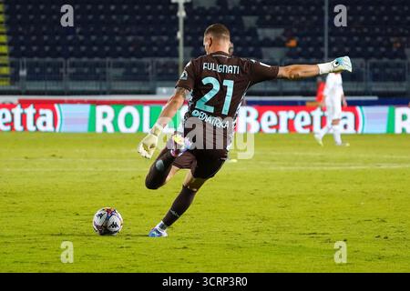Empoli, Italien. 01/10/2025. Andrea Fulignati, Empoli FC gegen AC Monza, Serie B, bei Carlo Castellani - Computer Gross Arena.Credit: Alessio Morgese / Alamy Live News Stockfoto