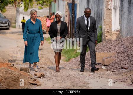 AM 2. OKTOBER 1935 WURDE die Herzogin von Edinburgh in Kinshasa, Demokratische Republik Kongo, mit EINEM EMBARGO belegt. Bilddatum: Mittwoch, 1. Oktober 2025. Stockfoto