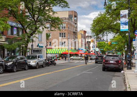 Astoria, 30th Avenue New York City Stockfoto