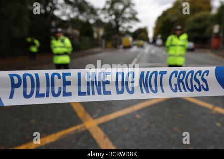 Manchester, Großbritannien. Oktober 2025. Am 3. Oktober 2025 in Manchester, Vereinigtes Königreich (Foto: Mark Cosgrove/News Images) in Manchester, Vereinigtes Königreich, fand am 3. Oktober 2025 statt. (Foto: Mark Cosgrove/News Images/SIPA USA) Credit: SIPA USA/Alamy Live News Stockfoto