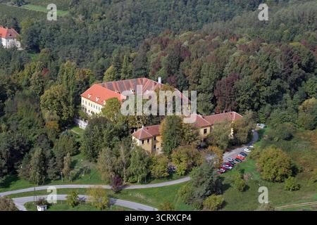 Neuropsychiatrische Klinik in Popovaca, Kroatien Stockfoto