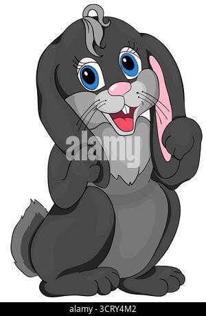 Kaninchen-cartoon Stock Vektor