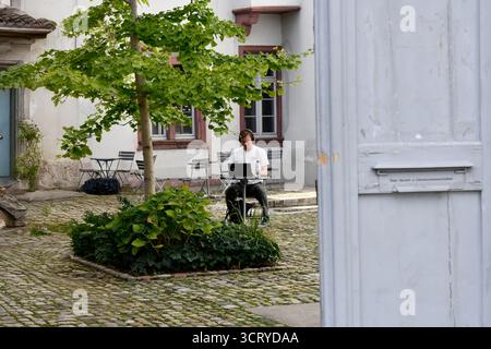 Universität Basel in der Nordwestschweiz Stockfoto
