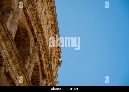 Das Kolosseum in Rom, Itaty Stockfoto