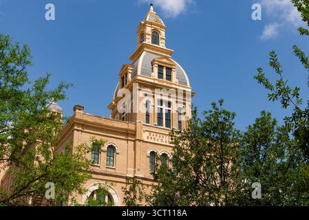 San Antonio, Texas - USA - 21. Juni 2025: Außenansicht des Gebäudes am historischen Pearl in San Antonio, Texas, USA. Stockfoto