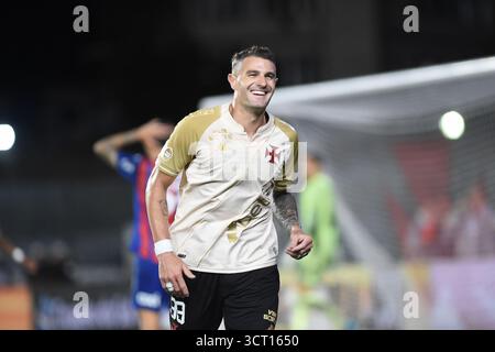 Rio de Janeiro, Brasilien, 24. September 2025. Fußballspiel der Teams Vasco gegen Bahia für den brasilianischen Cup im Stadion São Januário. Stockfoto