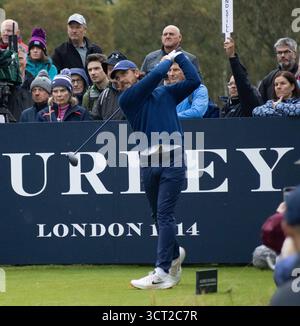 Tag 1 der Alfred Dunhill Links Championship im Carnoustie Golf Club 2. Oktober 2025 Stockfoto