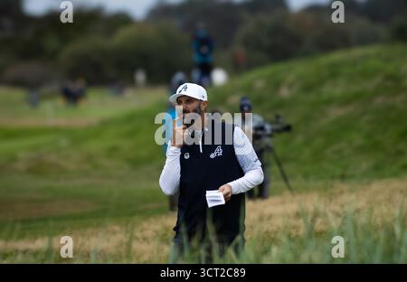 Tag 1 der Alfred Dunhill Links Championship im Carnoustie Golf Club 2. Oktober 2025 Stockfoto