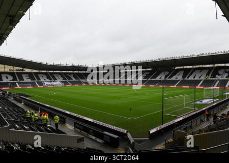 Pride Park, Derby am Samstag, 4. Oktober 2025. Allgemeiner Blick ins Pride Park Stadium, Heimstadion von Derby County vor dem Sky Bet Championship Spiel zwischen Derby County und Southampton im Pride Park, Derby am Samstag, den 4. Oktober 2025. (Foto: Jon Hobley | MI News) Credit: MI News & Sport /Alamy Live News Stockfoto