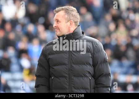 Preston, England. Oktober 2025. Nathan Jones während des Sky Bet EFL Championship-Spiels zwischen Preston North End und Charlton Athletic im Deepdale Stadium in Preston. Kyle Andrews/Alamy Live News Stockfoto