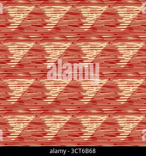 Abstrakte geometrische Dreieck nahtlose Muster Stock Vektor