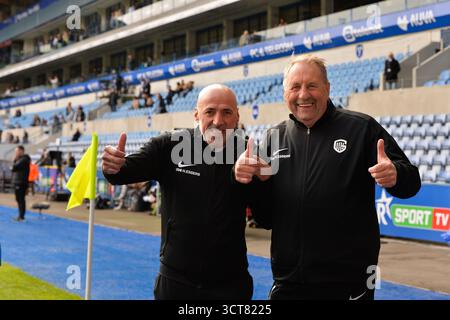 Genk, Belgien. Oktober 2025. Jugendtrainer von KRC Genk, vor einem Fußballspiel zwischen KRC Genk und FCV Dender EH, Sonntag, den 5. Oktober 2025 in Genk, einem Spiel des 10. Tages der ersten Liga der Jupiler Pro League 2025-2026 der belgischen Meisterschaft. BELGA FOTO JILL DELSAUX Credit: Belga News Agency/Alamy Live News Stockfoto