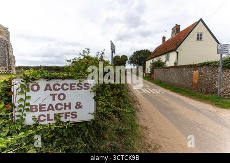 Covehithe Suffolk Stockfoto