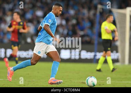 5. Oktober 2025, Diego Armando Maradona Stadium, Neapel, Italien; Serie A Enilive Football Match; Neapel gegen Genua; Juan Jesus vom SSC Neapel Stockfoto