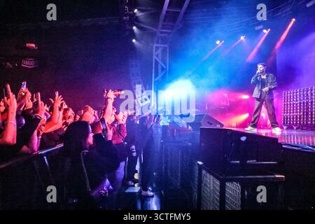 Mailand, Italien. Oktober 2025. Fabrique, Mailand, Italien, 06. Oktober 2025, Rocco Hunt während Rocco Hunt - Musikkonzert Credit: Live Media Publishing Group/Alamy Live News Stockfoto