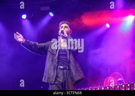 Musikkonzert - Rocco Hunt Rocco Hunt während Rocco Hunt, Musikkonzert in Mailand, Italien, 06. Oktober 2025 Milan Fabrique Italien Copyright: XRobertoxSalemix/xLiveMediax LPM 2071317 Stockfoto