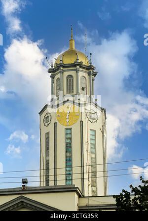 Der Uhrenturm des Rathauses von Manila auf den Philippinen Stockfoto