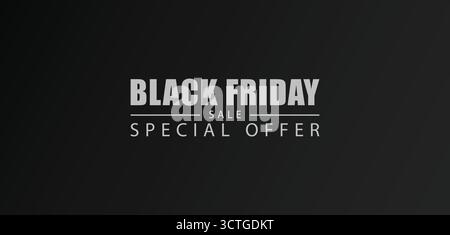Creative Illustrations Design Strategies for Black Friday Stock Vektor