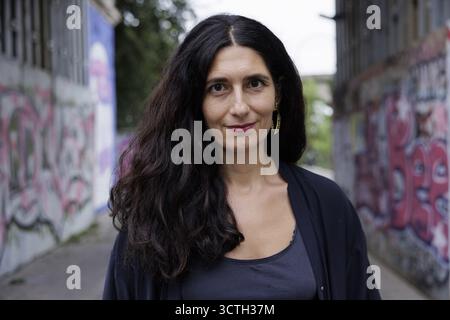 Porträt von Aysegul Savas 13/09/2025 ©Isabella de Maddalena/opale.Photo Stockfoto