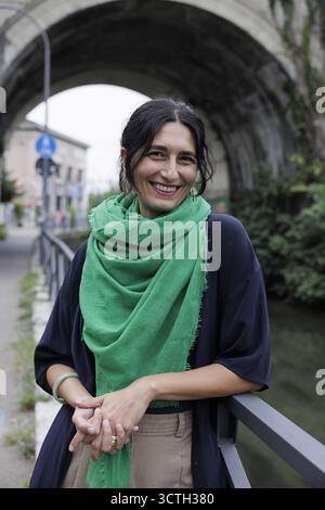 Porträt von Aysegul Savas 13/09/2025 ©Isabella de Maddalena/opale.Photo Stockfoto