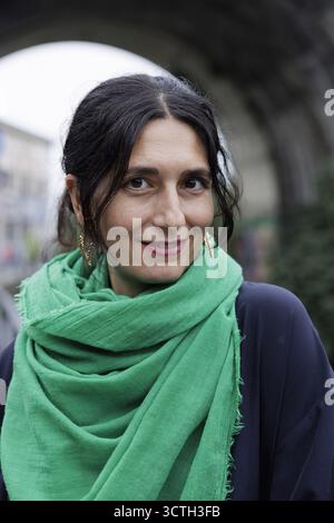 Porträt von Aysegul Savas 13/09/2025 ©Isabella de Maddalena/opale.Photo Stockfoto