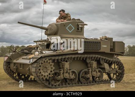 Militärische Fahrzeuge Stockfoto
