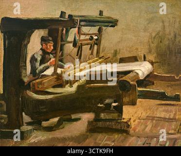Weaver Nach Rechts, 1884. Private Sammlung. Stockfoto