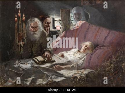 Quack Doctor, 1895. Stockfoto