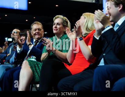Manchester Central, Dienstag, 6. September 2025. Michal Berkner, Ehefrau von Robert Jenrick Bridget Catterall/AlamyLiveNews Bridget Catterall/AlamyLiveNews Stockfoto