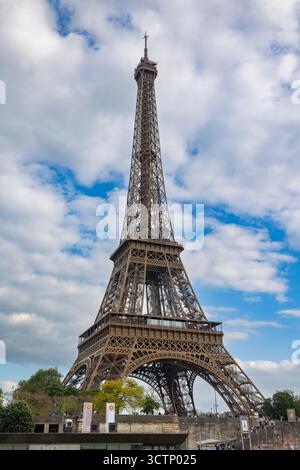 Eiffelturm, Paris, Frankreich Stockfoto
