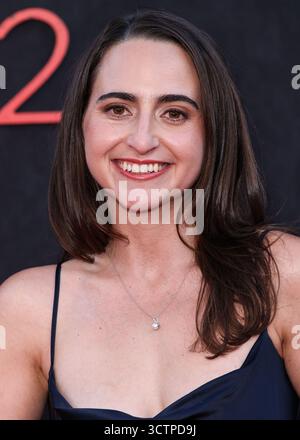 CENTURY CITY, LOS ANGELES, KALIFORNIEN, USA – 16. SEPTEMBER: Sarah Freedland kommt zur Weltpremiere von Lionsgate's „The Strangers – Chapter 2“, die am 16. September 2025 im AMC Century City 15 in Westfield Century City, Los Angeles, Kalifornien, USA stattfindet. (Foto: Xavier Collin/Image Press Agency) Stockfoto