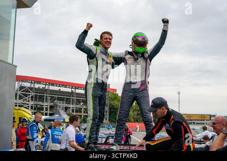 Maximilian Partl, Alexander Printz, HOFOR Racing, 24H Series, Michelin 24H von Barcelona, Circuit de Barcelona - Catalunya, Spanien, 2025, Sport Stockfoto