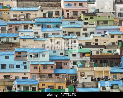 Gamcheon Culture Village in Busan, Südkorea Stockfoto