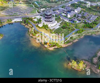 Longquanyi Dongan Lake Sports Park Dongan Lake Park, Stadt Chengdu, Provinz Sichuan Stockfoto
