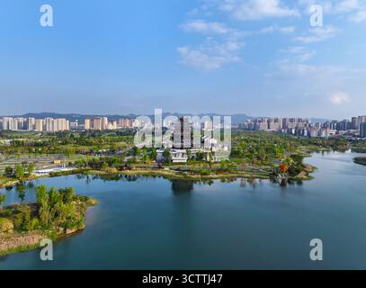 Longquanyi Dongan Lake Sports Park Dongan Lake Park, Stadt Chengdu, Provinz Sichuan Stockfoto